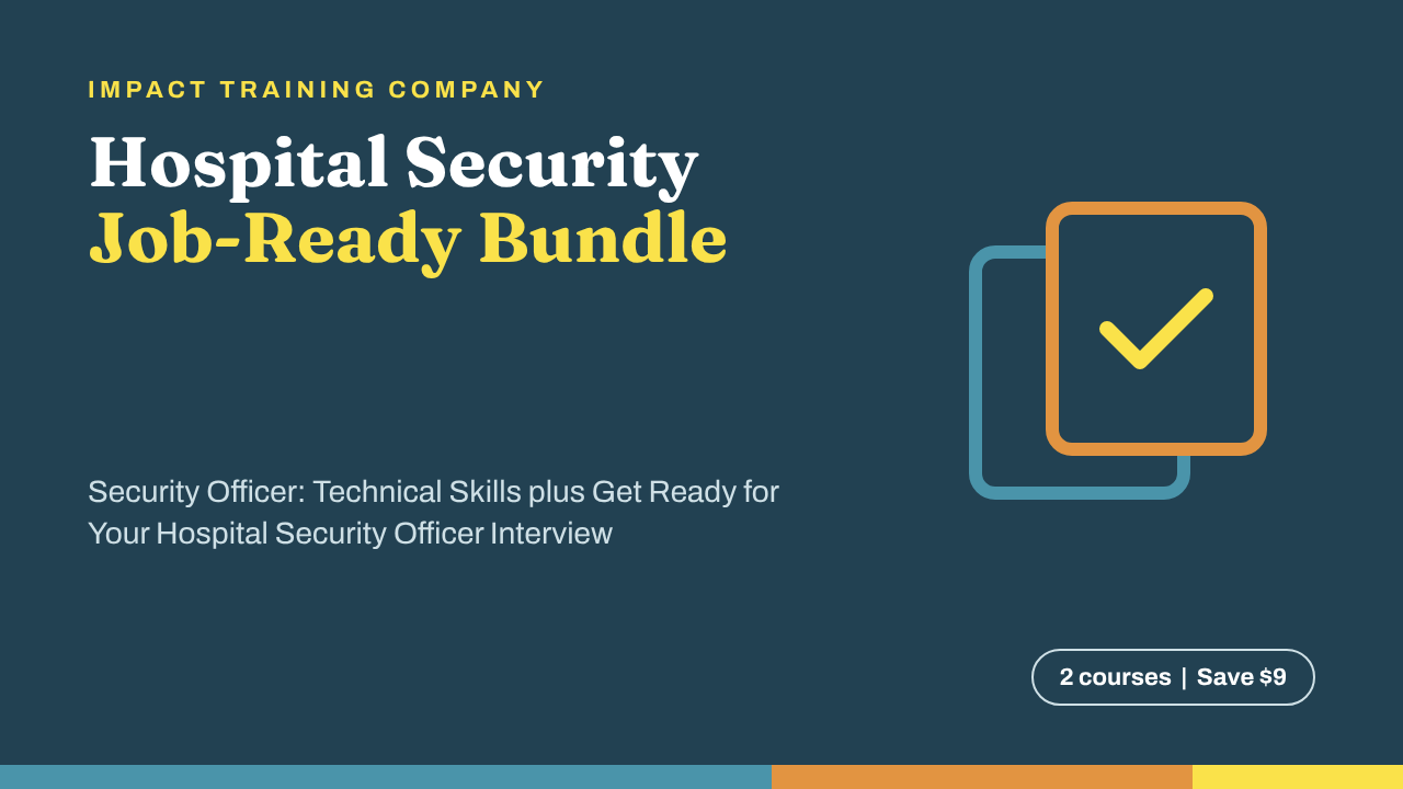 Security Officer Job-Ready Bundle