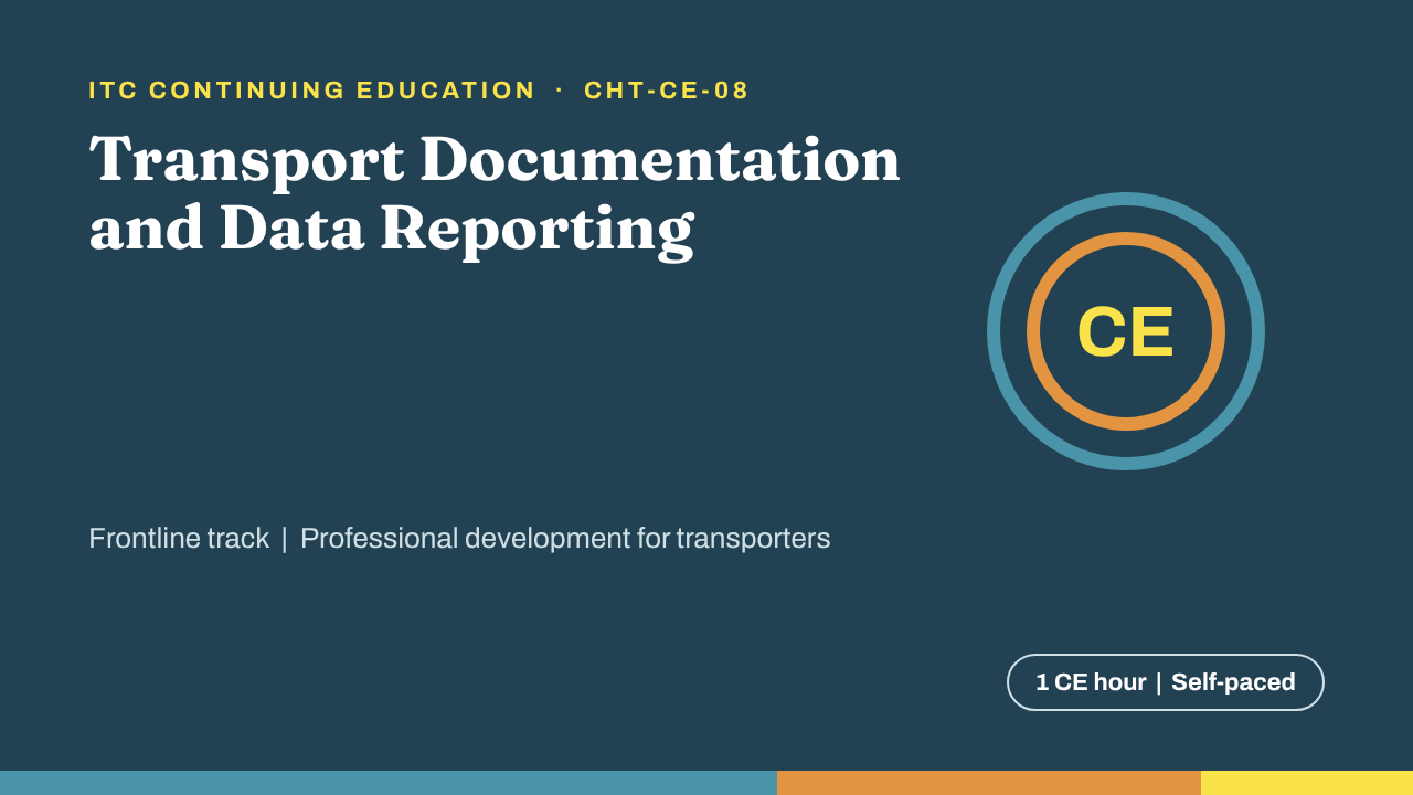 Transport Documentation (CHT-CE-08)