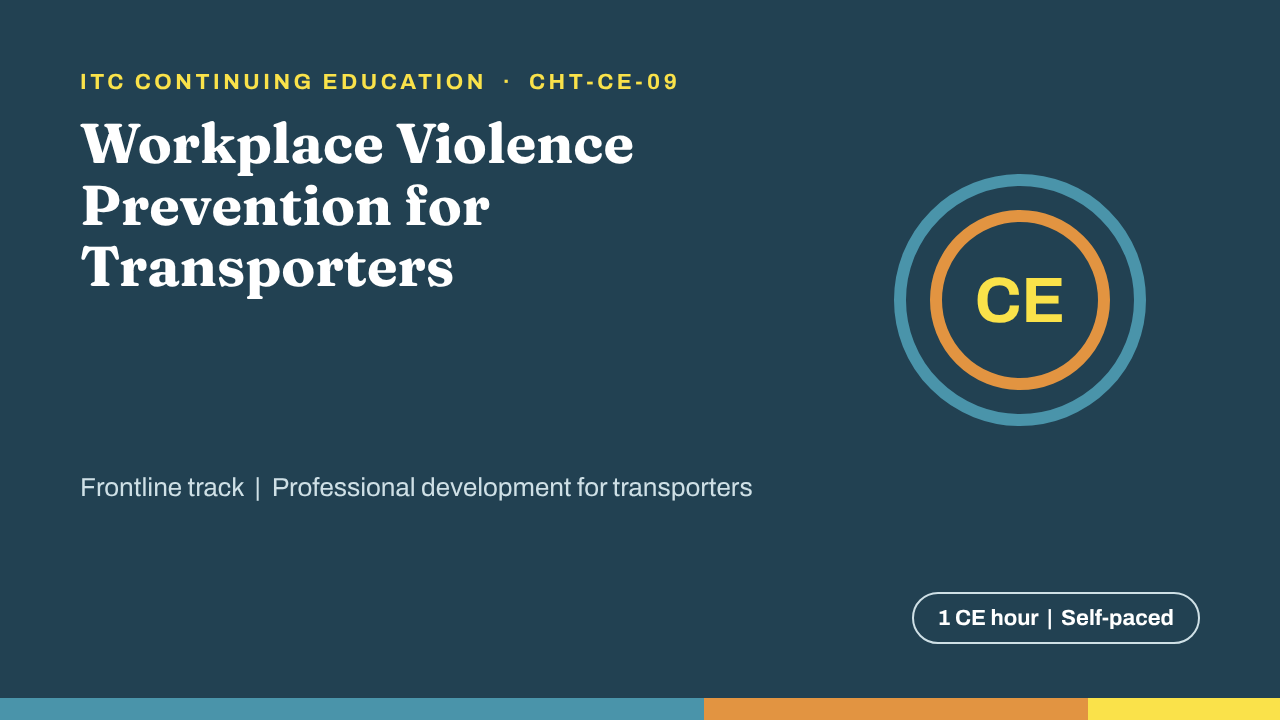 Workplace Violence Prevention (CHT-CE-09)