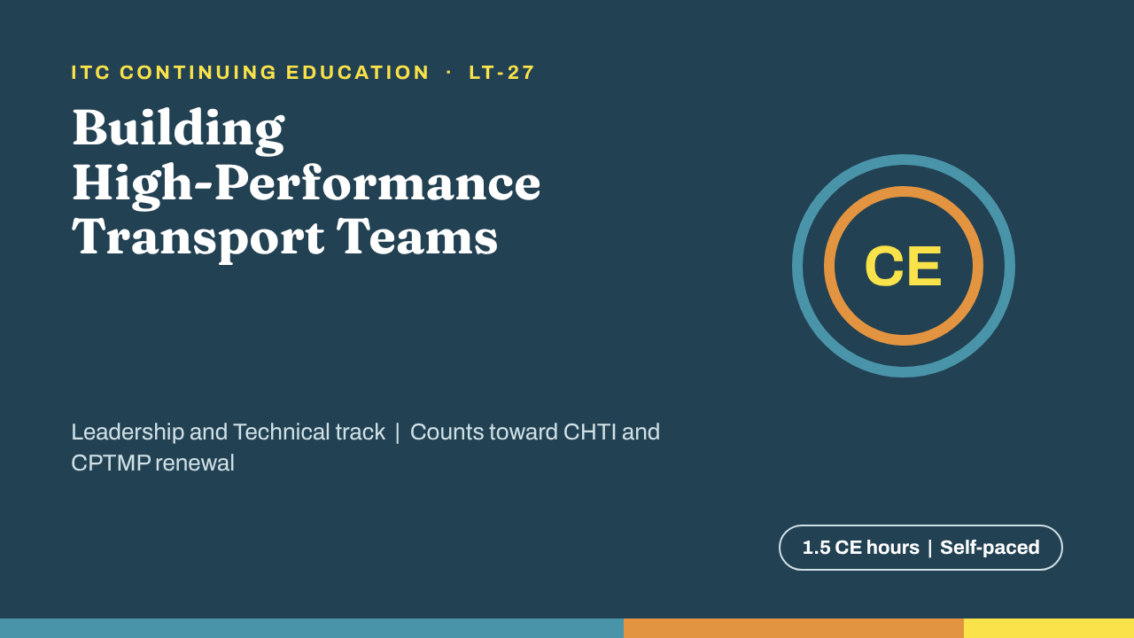 High-Performance Teams (LT-27)
