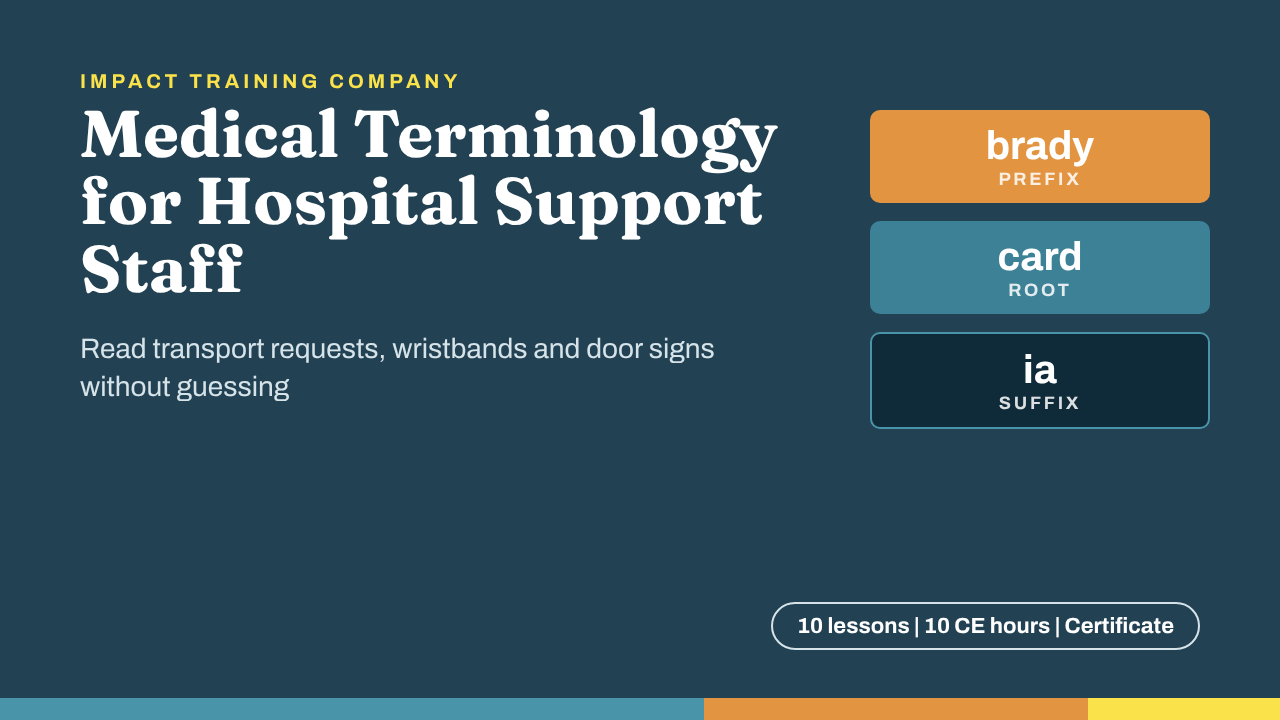 Medical Terminology